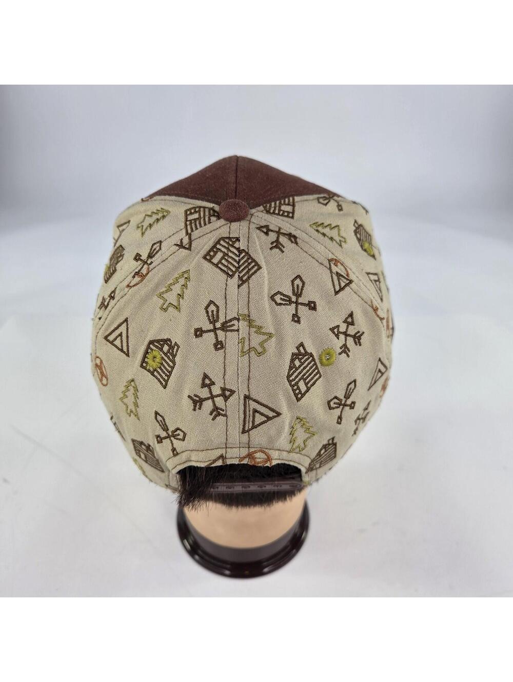 Grassroots California Mountain Division Hats Snapback Brown Hiking Camping Hat - Picture 11 of 12